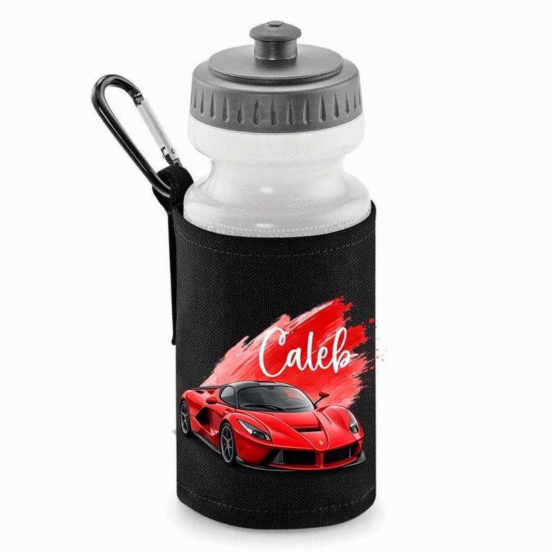 Personalised Cars Water Bottle - various designs colours to choose from - Me And You You And Me Co 