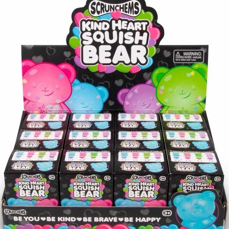 Scrunchem Kind Heart Squish Bear