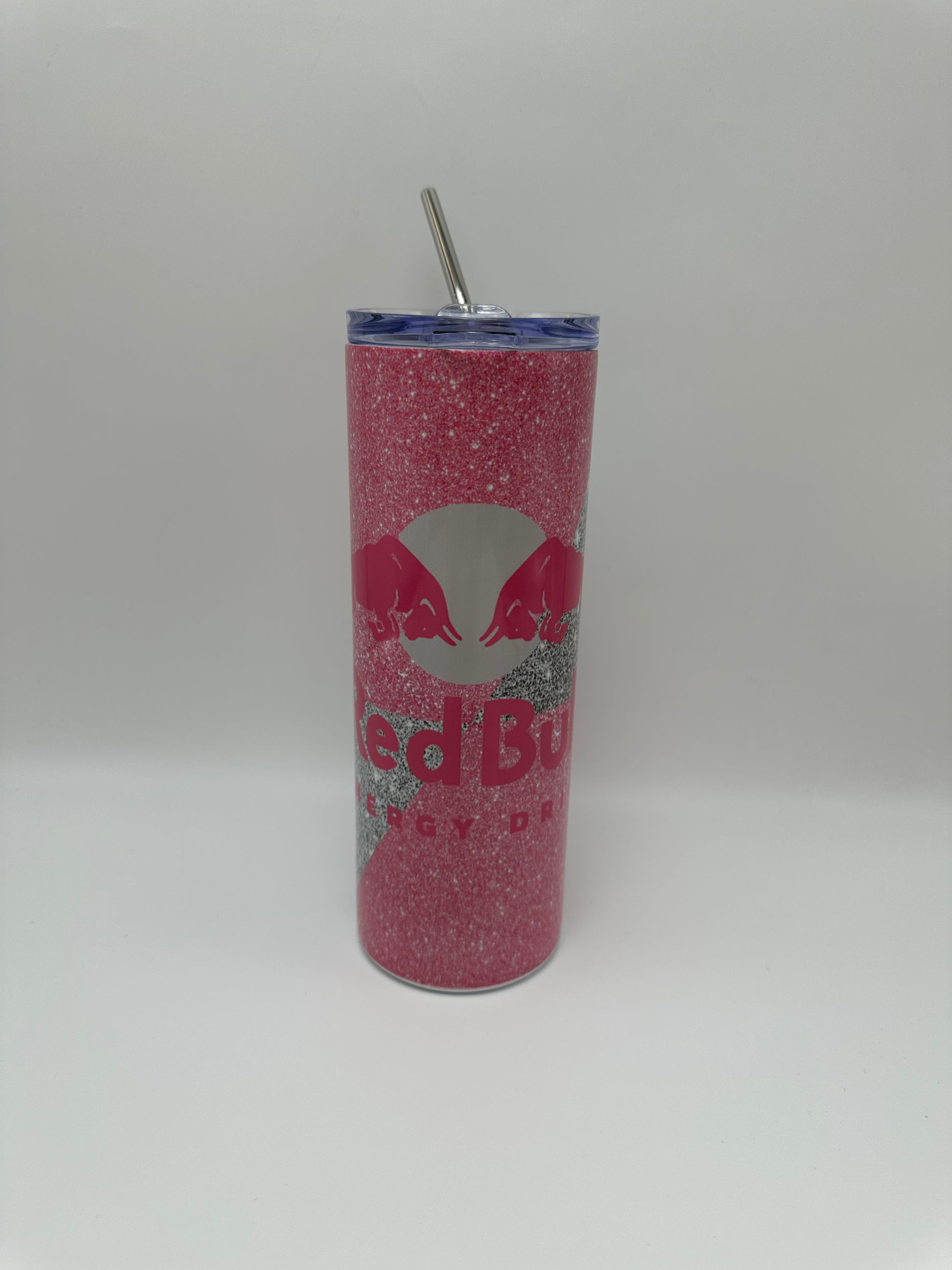 Pink Red Bull Tumbler - Me And You You And Me Co 