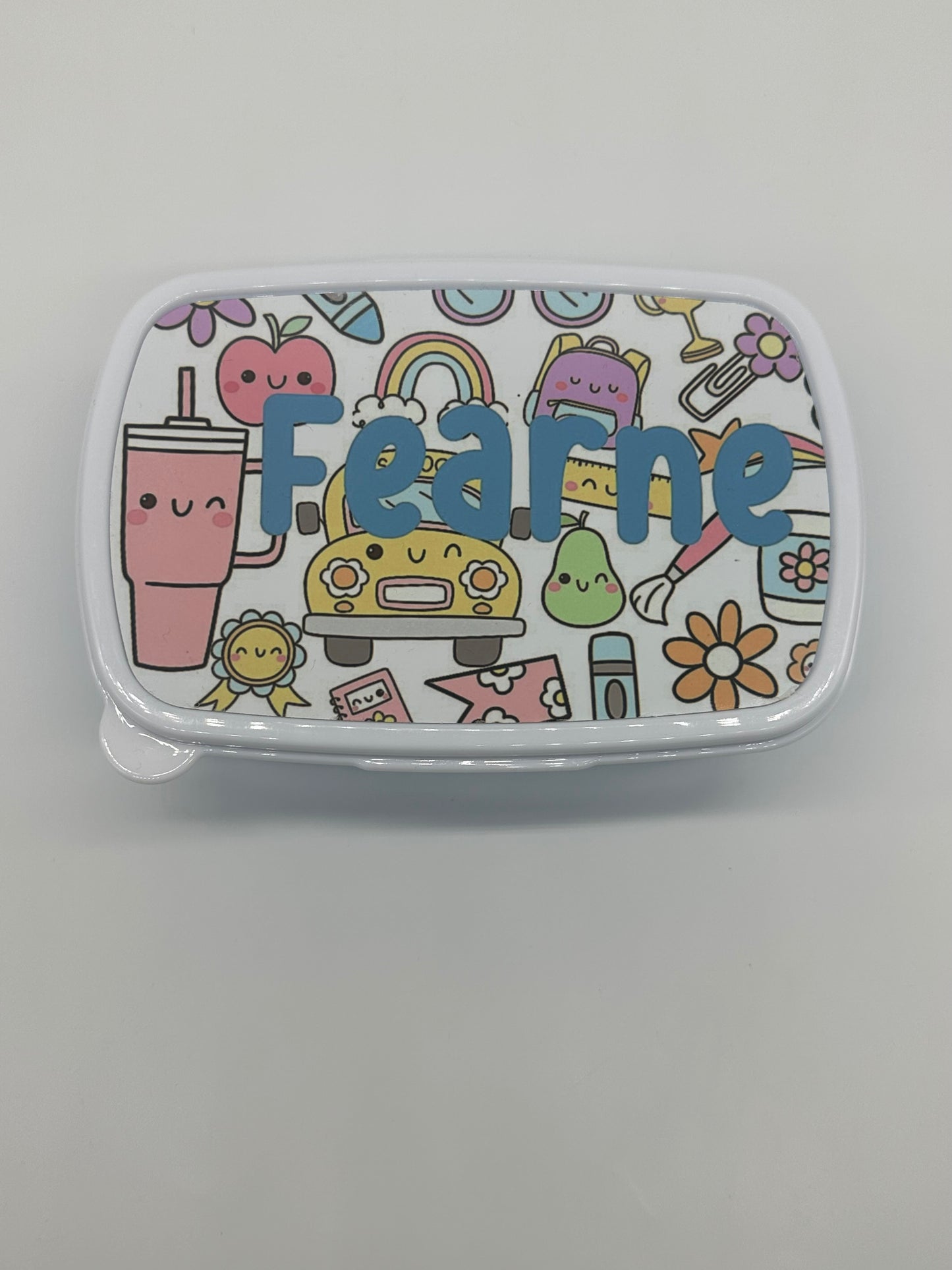 Pastel Retro Lunch Box