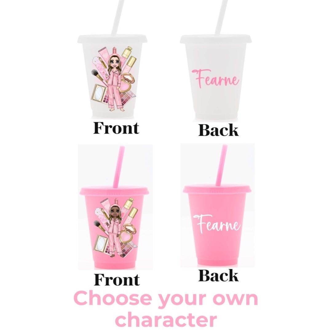 Make Up Girl 16oz Cold Cup