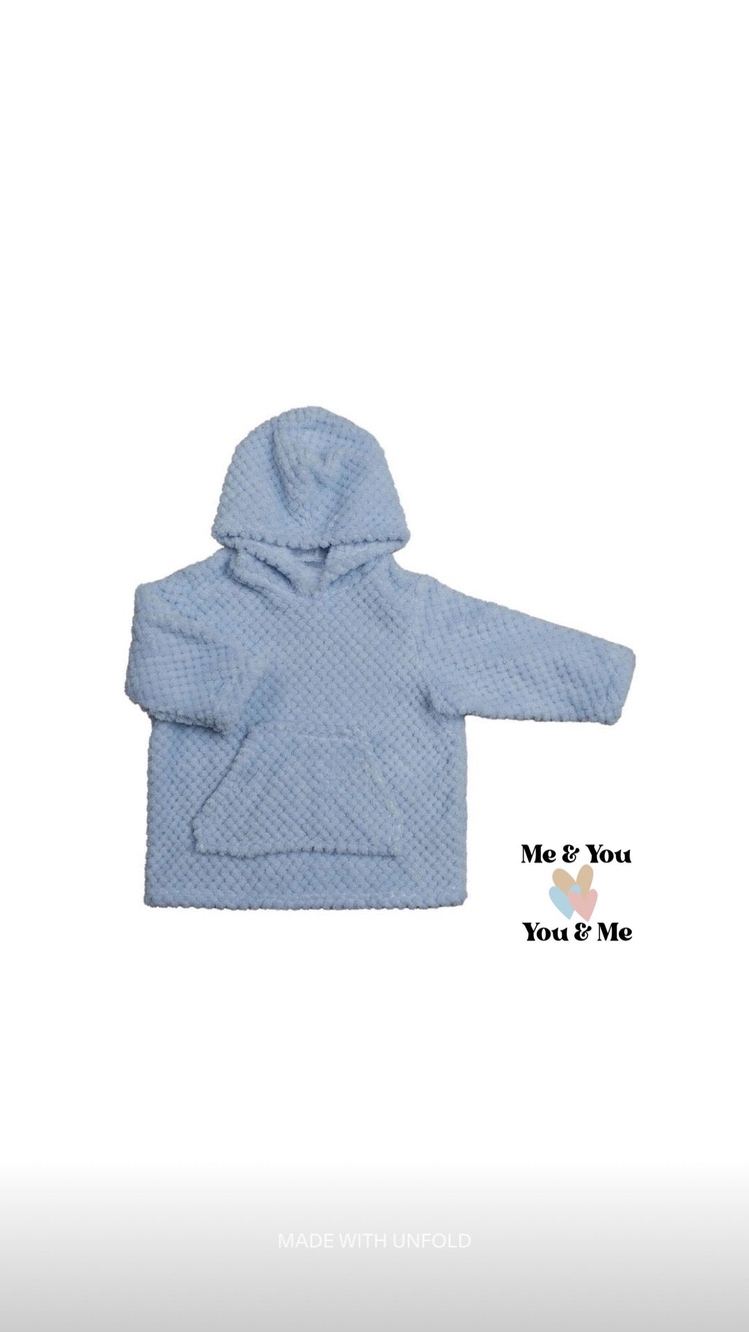 Embroidered Baby Waffle Hoodie