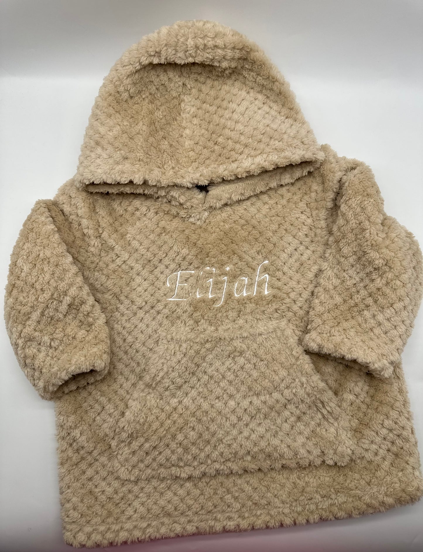 Embroidered Baby Waffle Hoodie