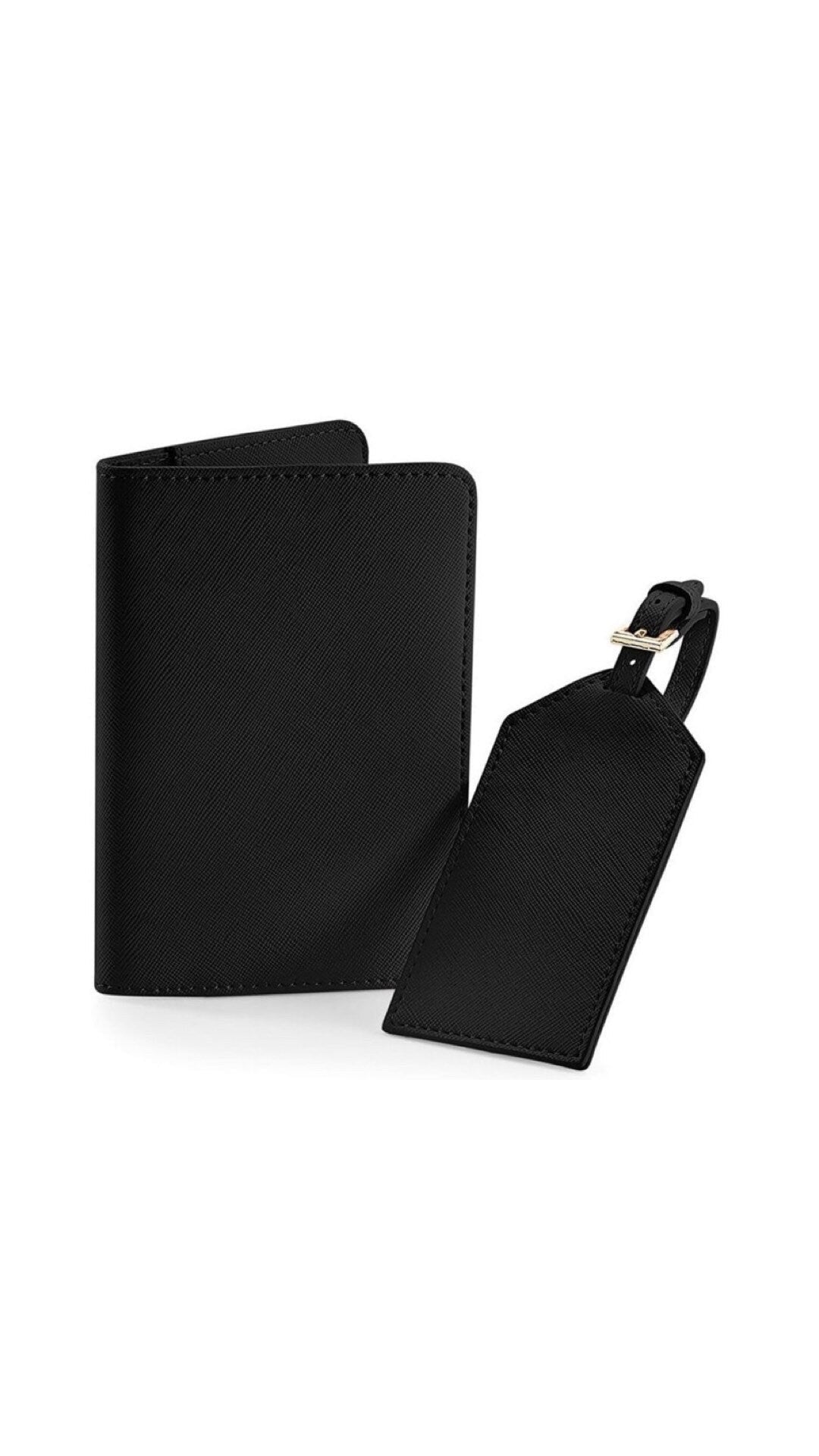 Classic Luggage tag and passport holder