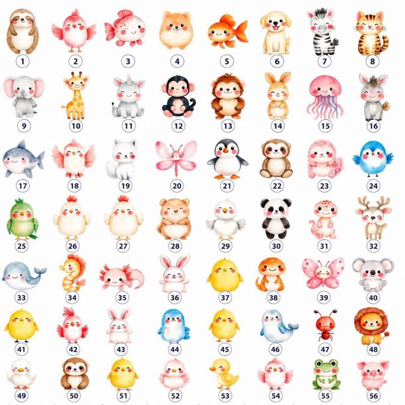 Personalised Cute Animal Lunch Box - Various animals to choose from - Me And You You And Me Co 