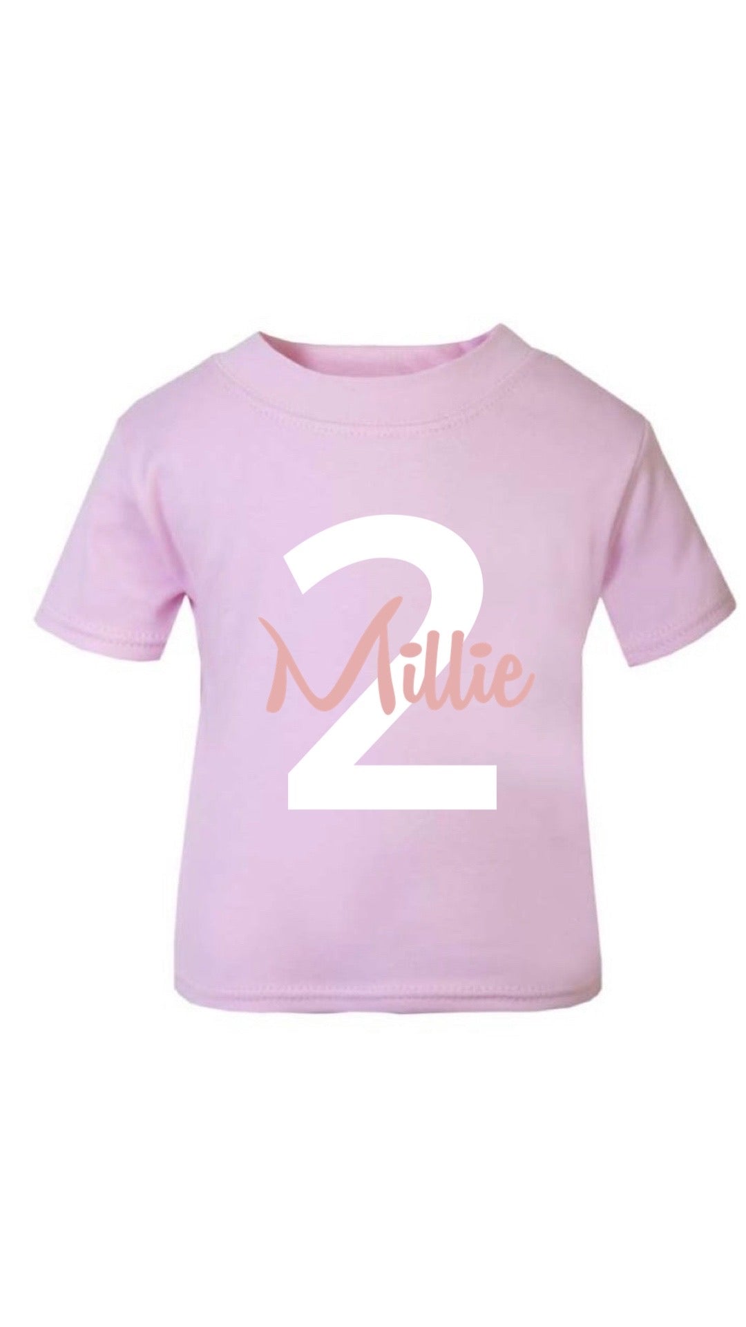 Birthday Name Number T-Shirt