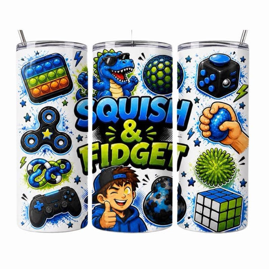 Squish and Fidget 20oz Tumbler