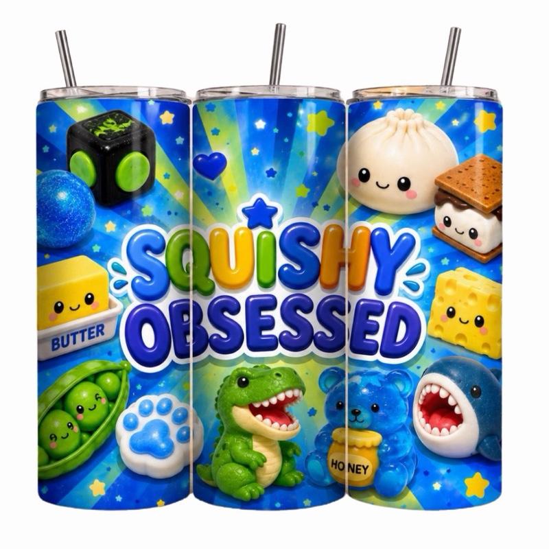Squishy Obsessed 20oz Tumbler