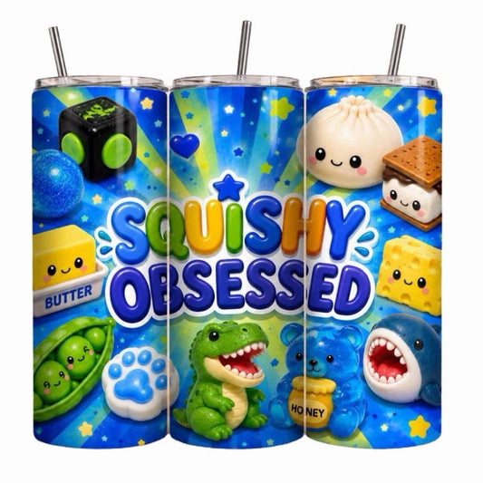 Squishy Obsessed 20oz Tumbler