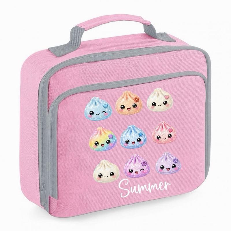 Personalised Pastel Dumpling Lunch Bag - Me And You You And Me Co 