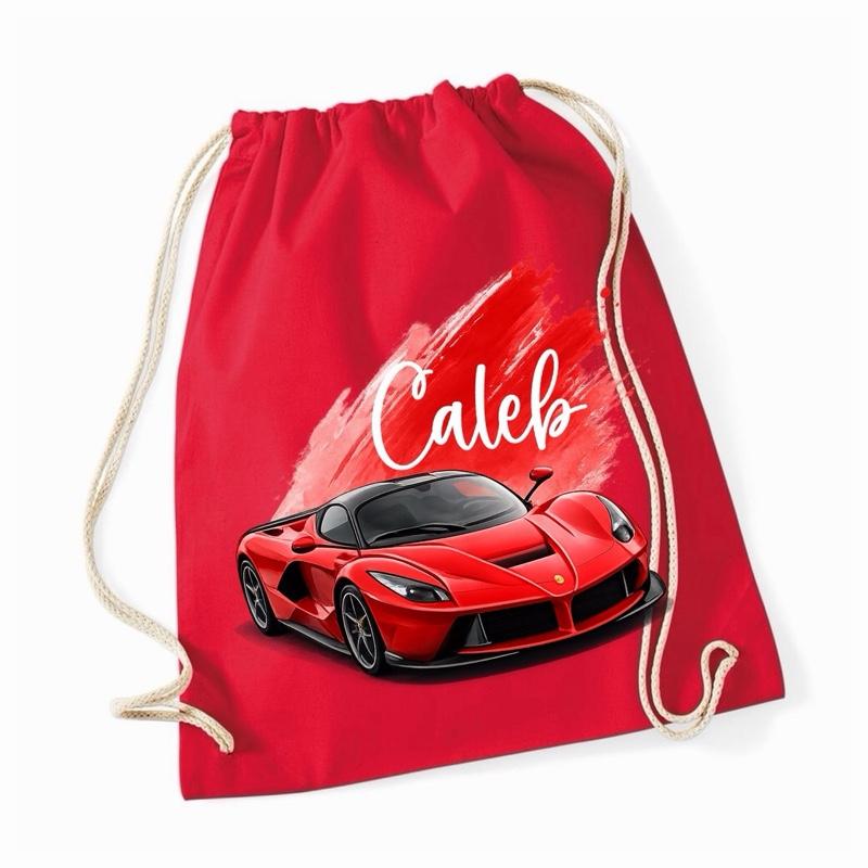 Personalised Cars Gym Bag - various designs colours to choose from - Me And You You And Me Co 