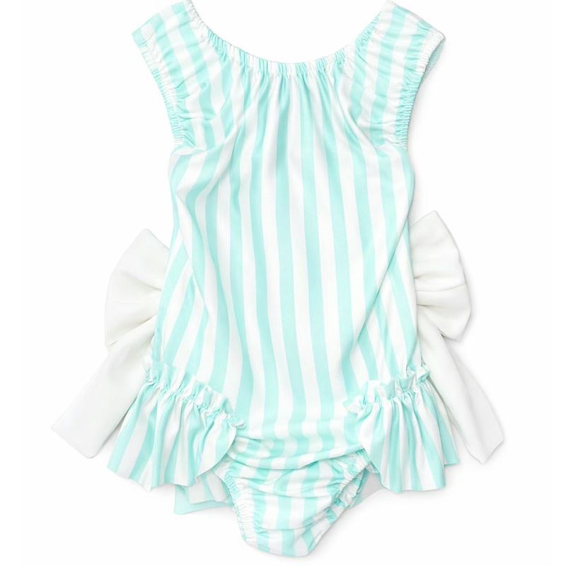 Green Striped Swimsuit - Me And You You And Me Co 