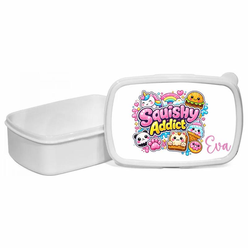 Personalised Squishy Addict Lunch Box - Me And You You And Me Co 