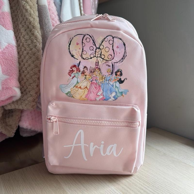 Personalised Princess mini backpack - various colours