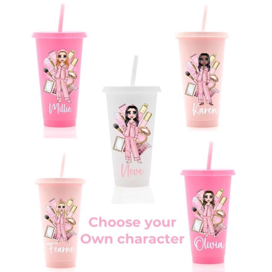 Make Up Girl 24oz Cold Cup