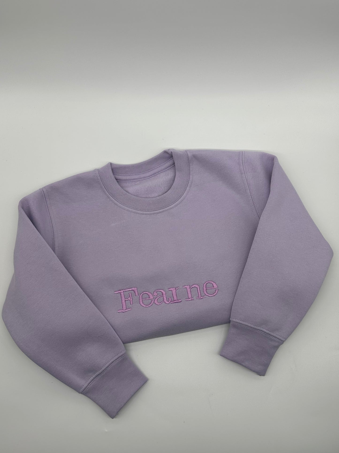 Embroidered Pastel Sweatshirt