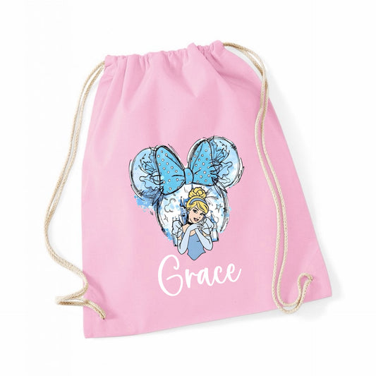 Cinderella Gym Bag - Me And You You And Me Co 