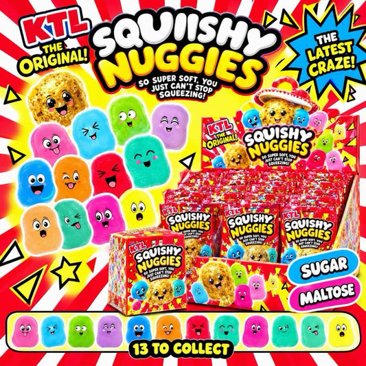 The Orignal Squishy Nuggies In Blind Bag Box with CDU - Me And You You And Me Co 