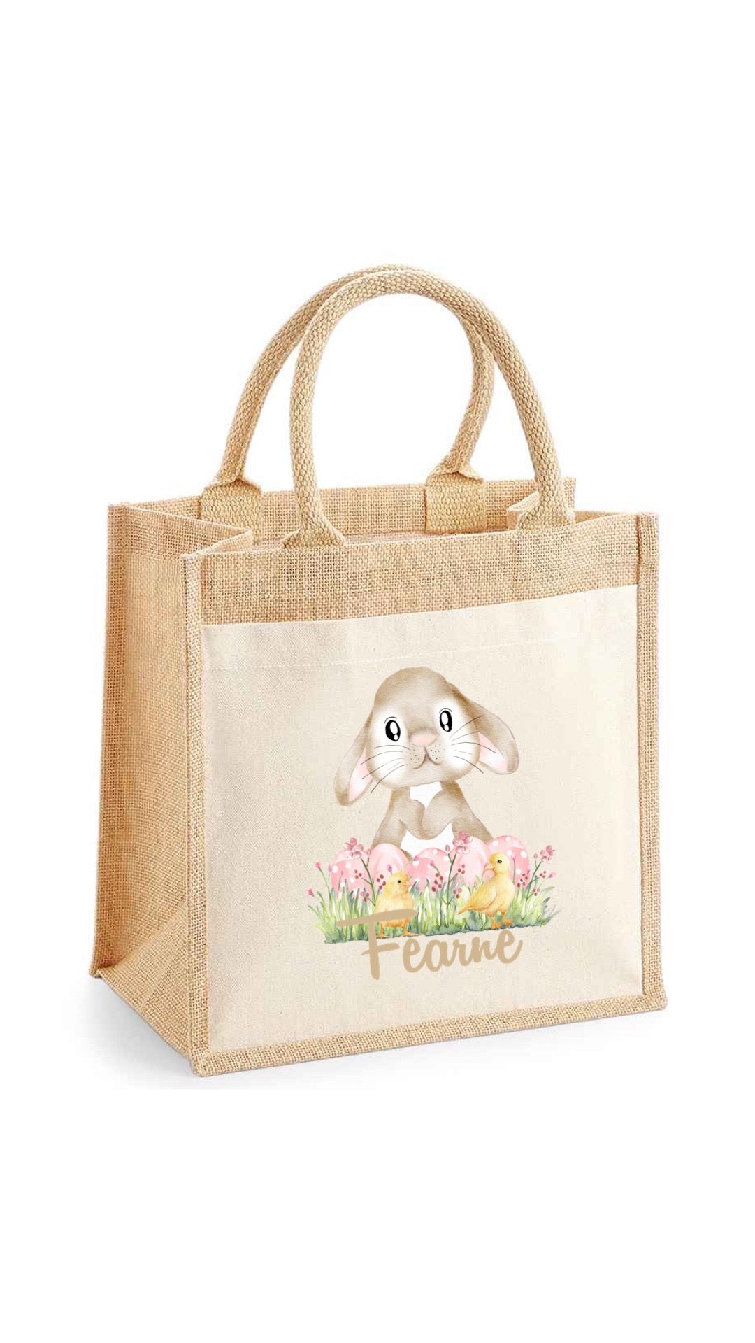 Easter Tote Jute bag