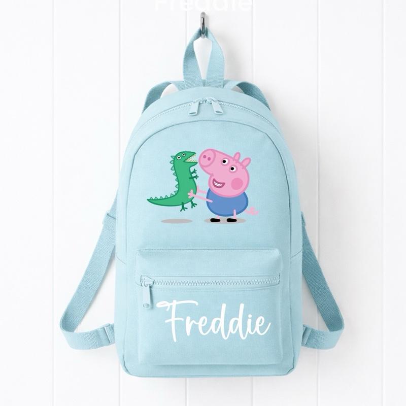 Personalised Pig mini backpack - various colours