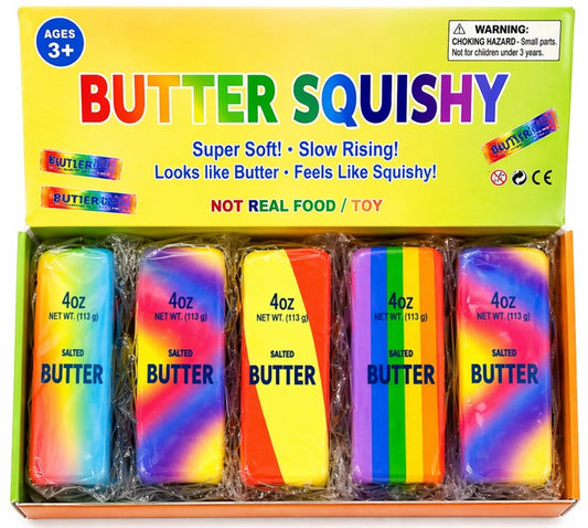 13cm Rainbow Squishy Butter - Me And You You And Me Co 