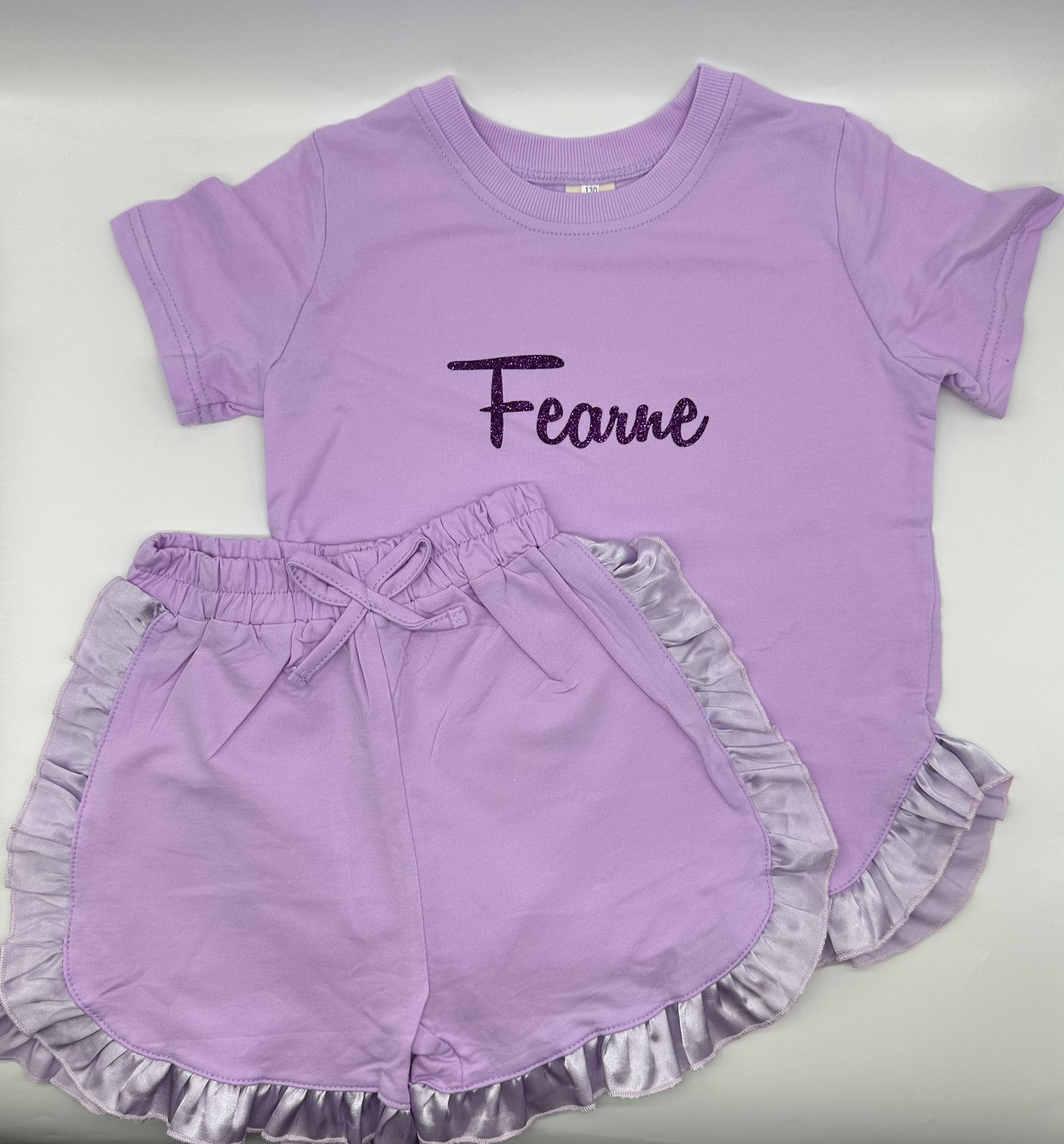 Ruffle T-Shirt & Shorts Sets