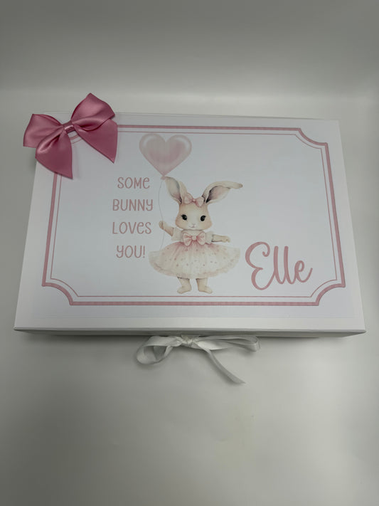 Pink Some Bunny Loves You Gift Box)