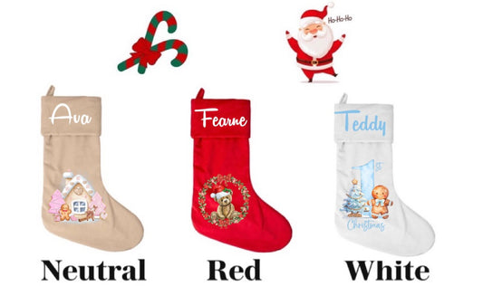 Christmas Slogan Stocking