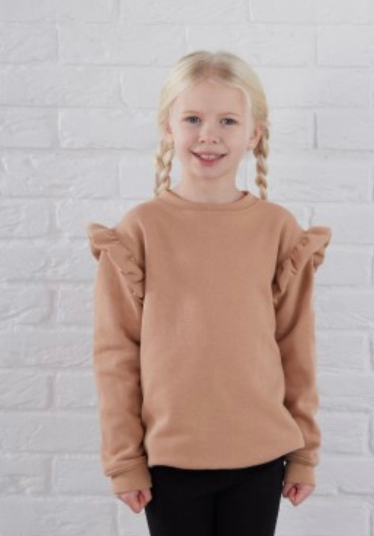 Classic Frilly Sweatshirt - Me And You You And Me Co 