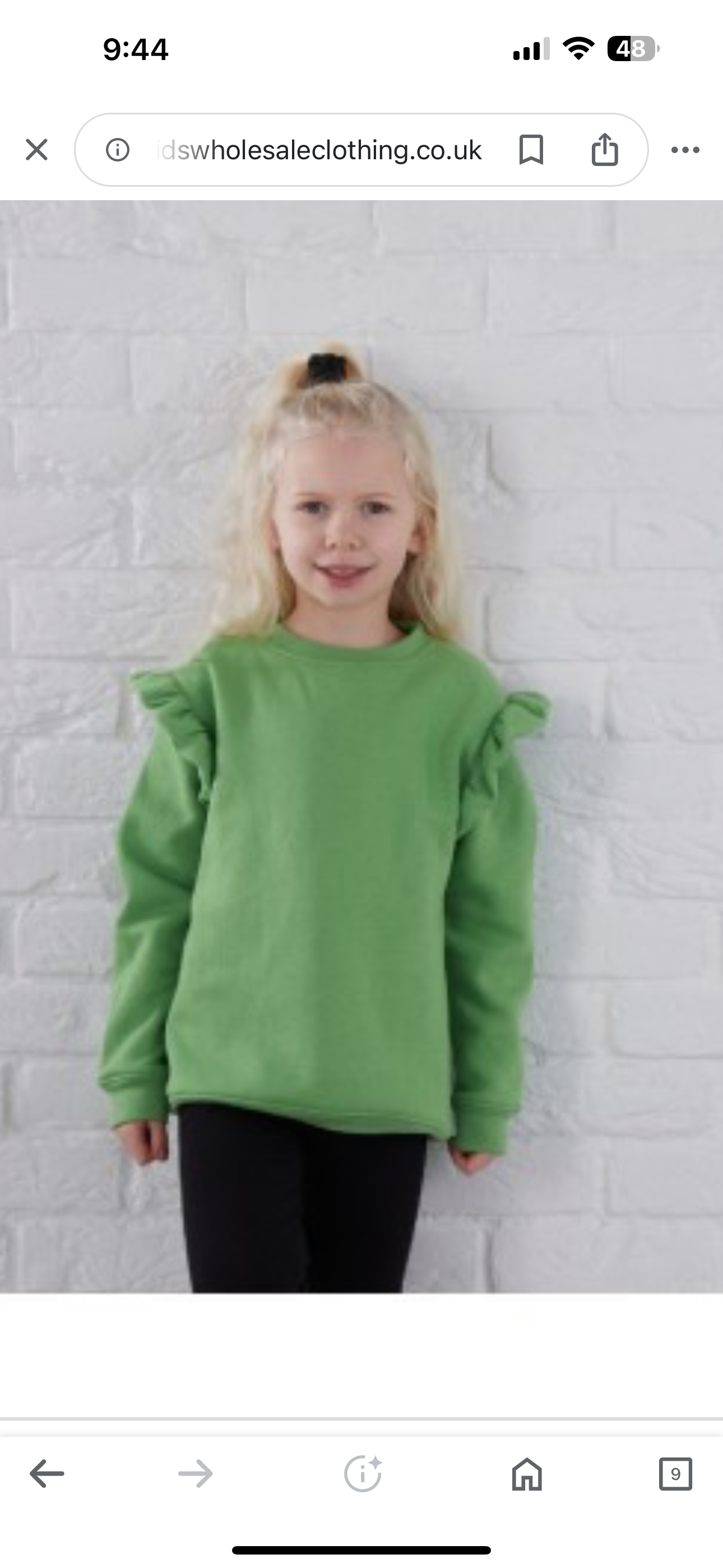 Classic Frilly Sweatshirt - Me And You You And Me Co 