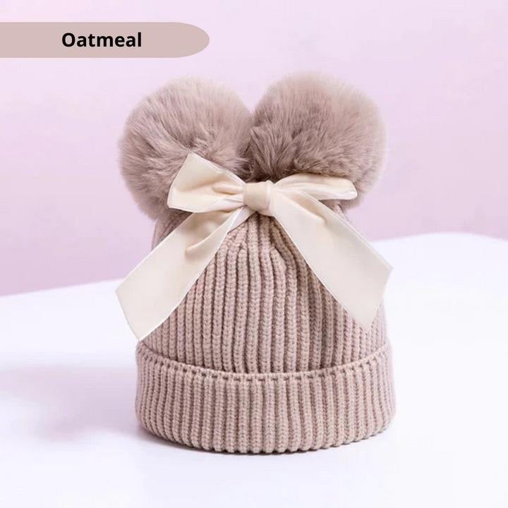 Double Pompom Hat