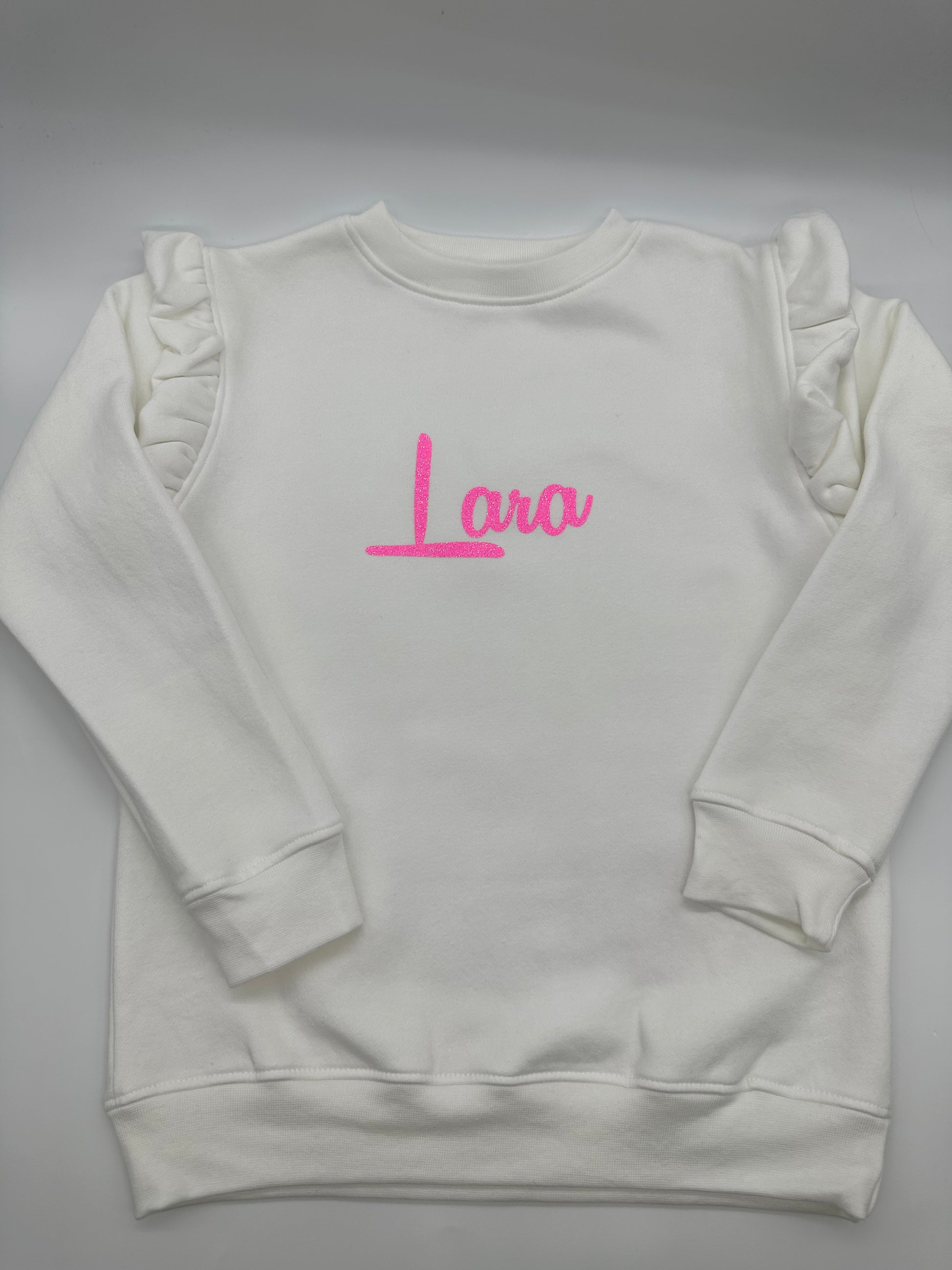 Signature Frilly Sweatshirt - Me And You You And Me Co 