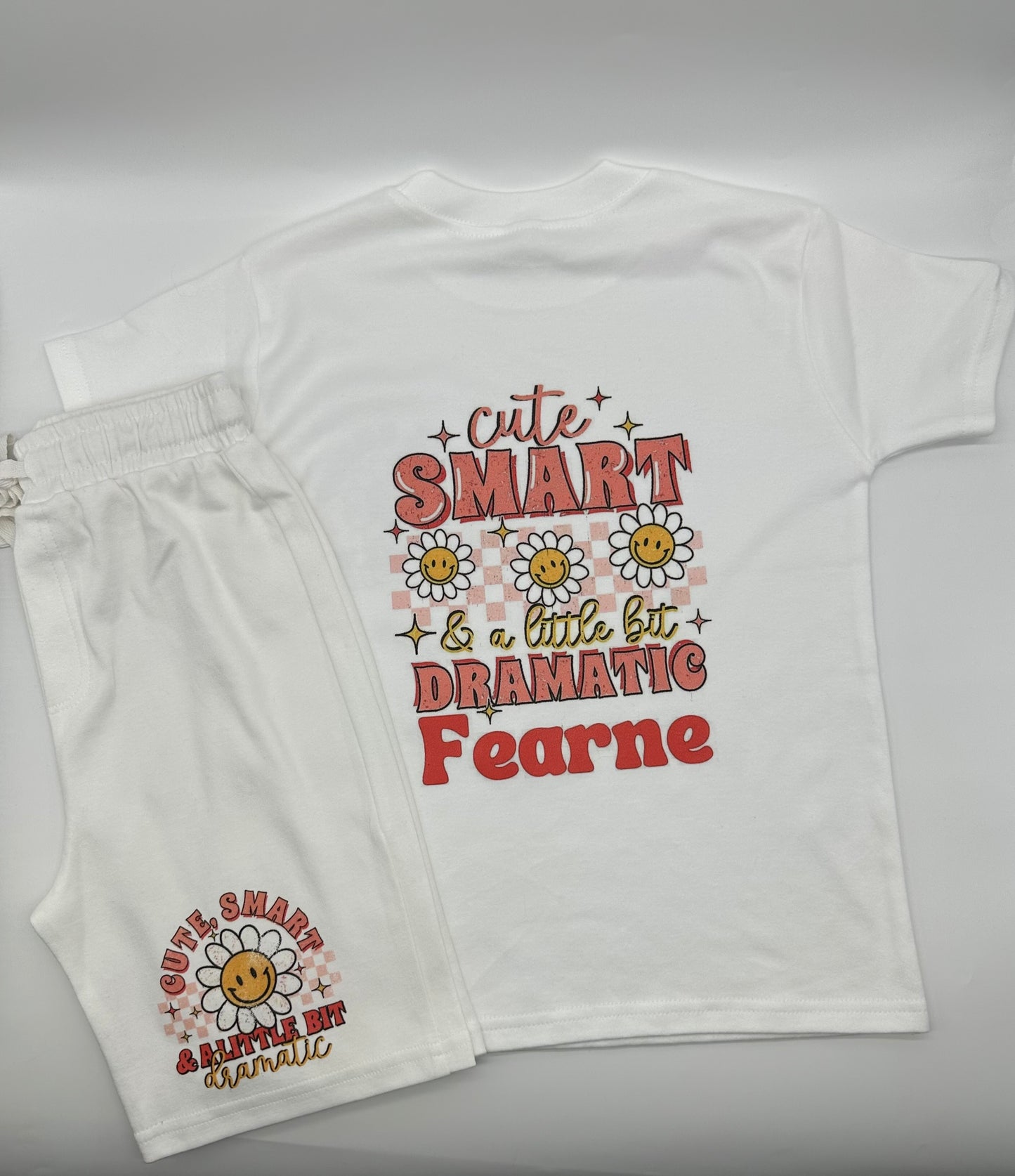 Create Your Own Slogan T-Shirt & Shorts Set