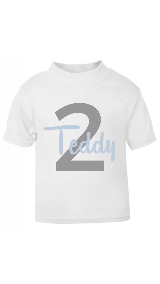 Birthday Name Number T-Shirt