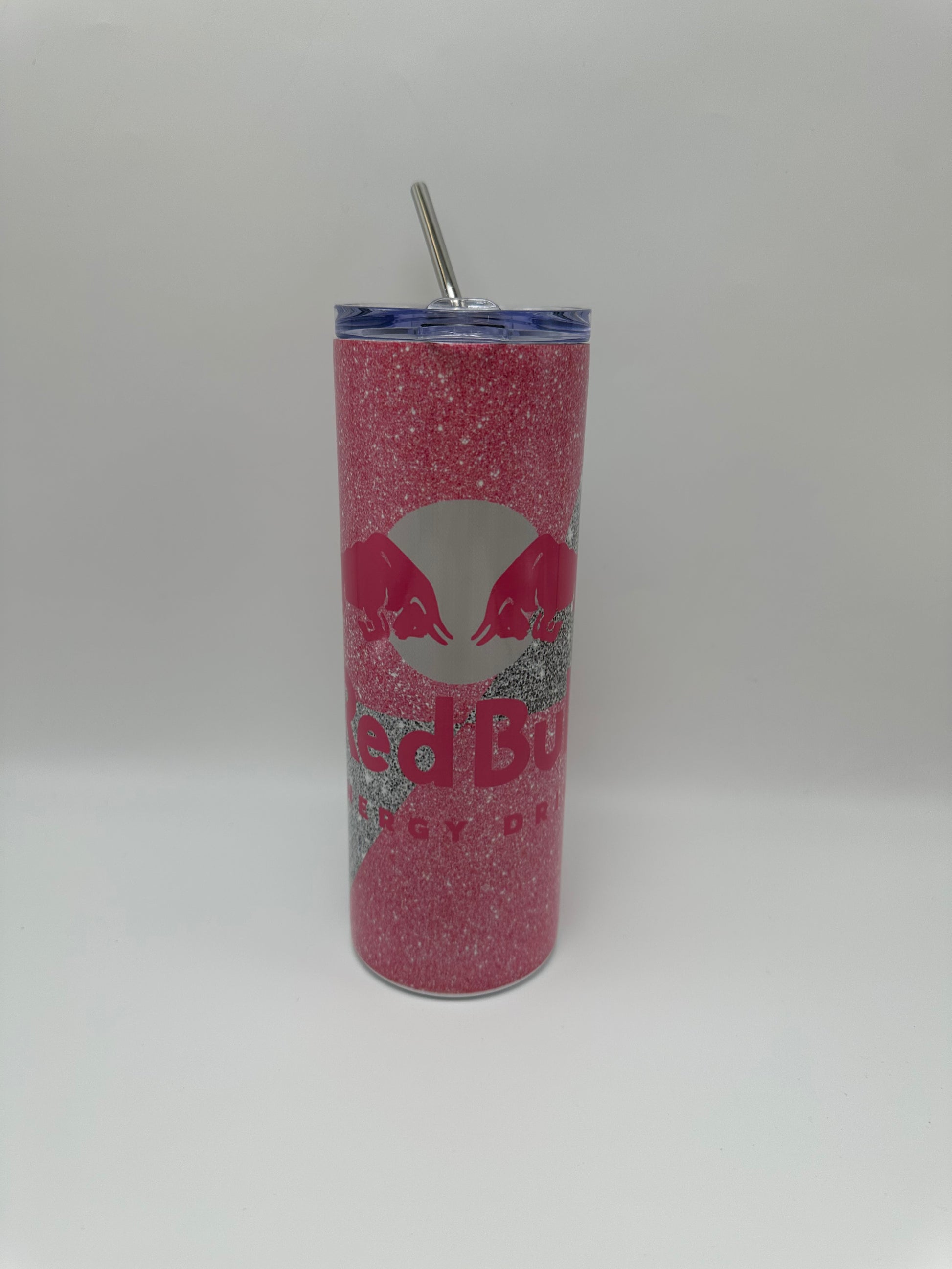 Pink Red Bull Tumbler - Me And You You And Me Co 