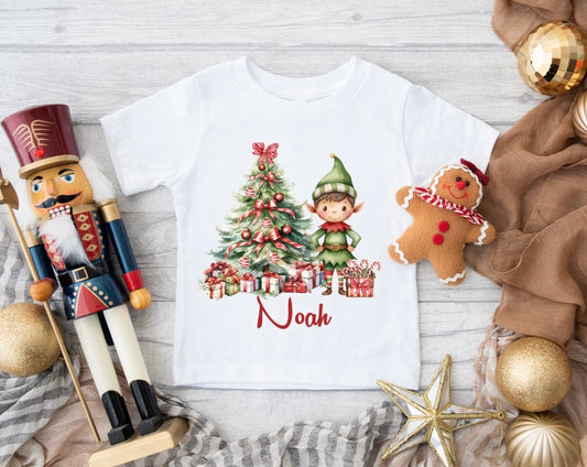 Boy Elf Christmas T-Shirt