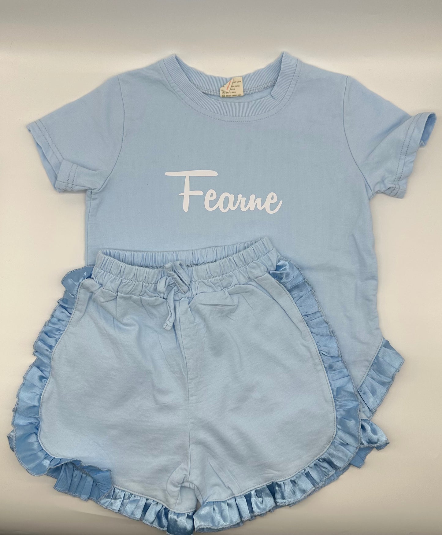 Ruffle T-Shirt & Shorts Sets