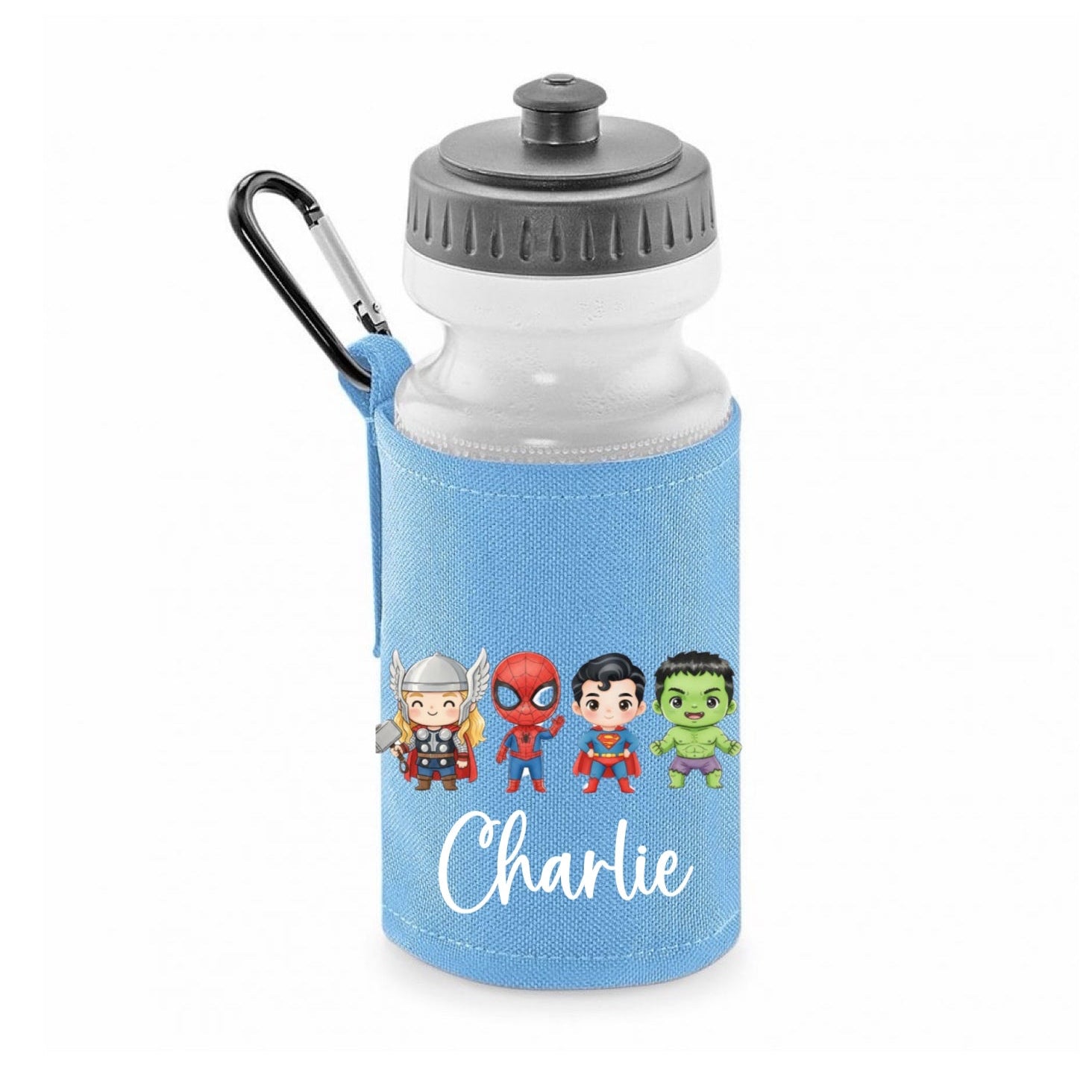 Superhero Water Bottle - Me And You You And Me Co 