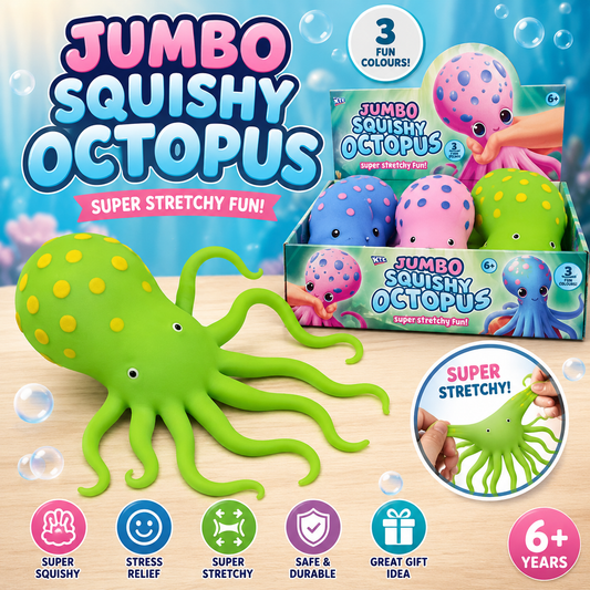 Squidgy Jumbo Octopus