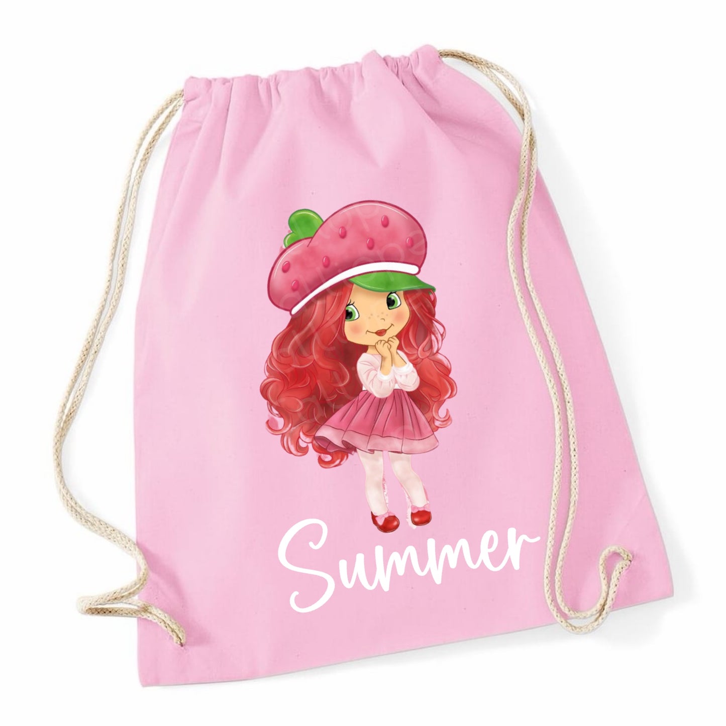 Strawberry Girl Gym Bag - Me And You You And Me Co 
