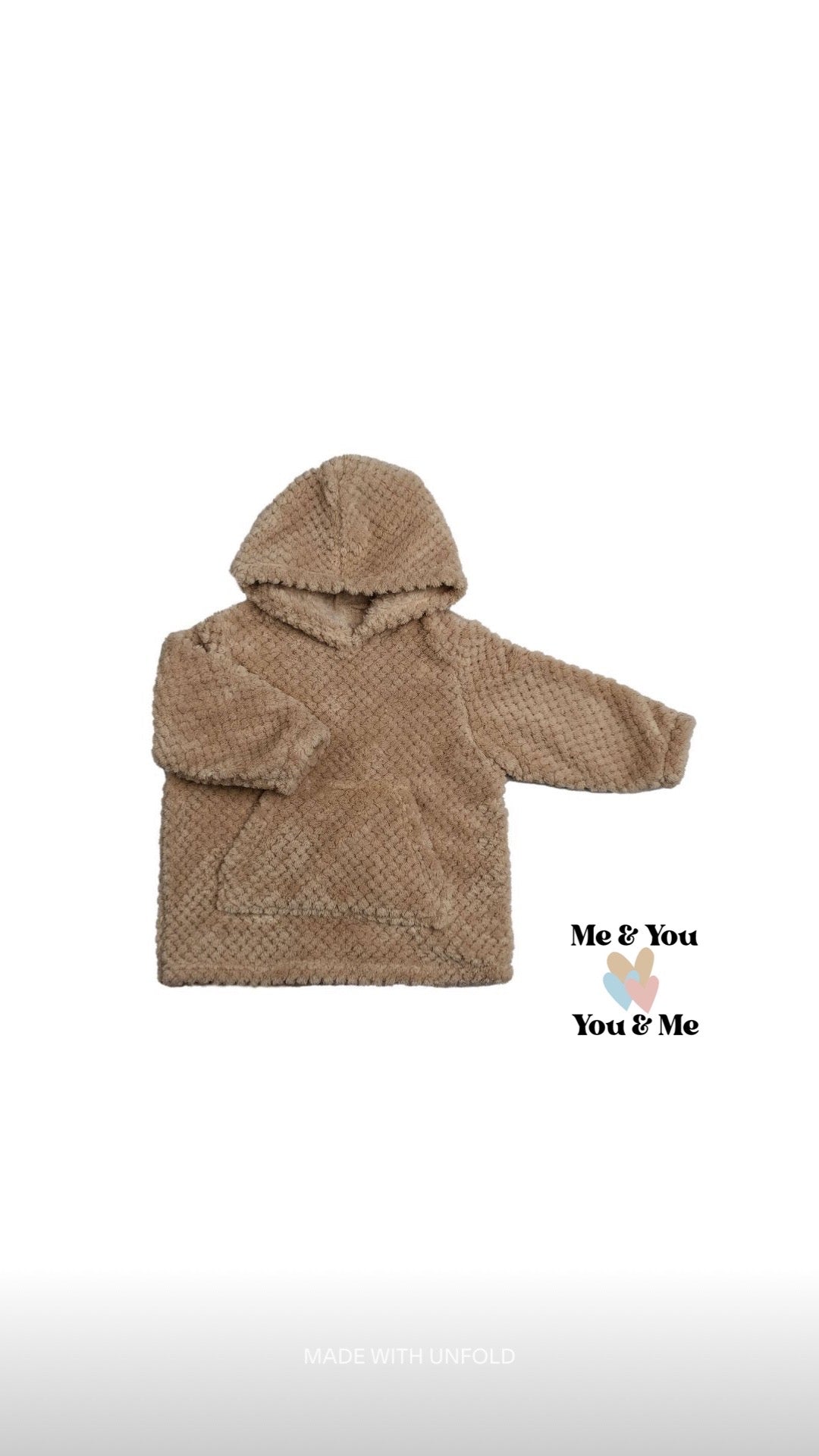 Embroidered Baby Waffle Hoodie