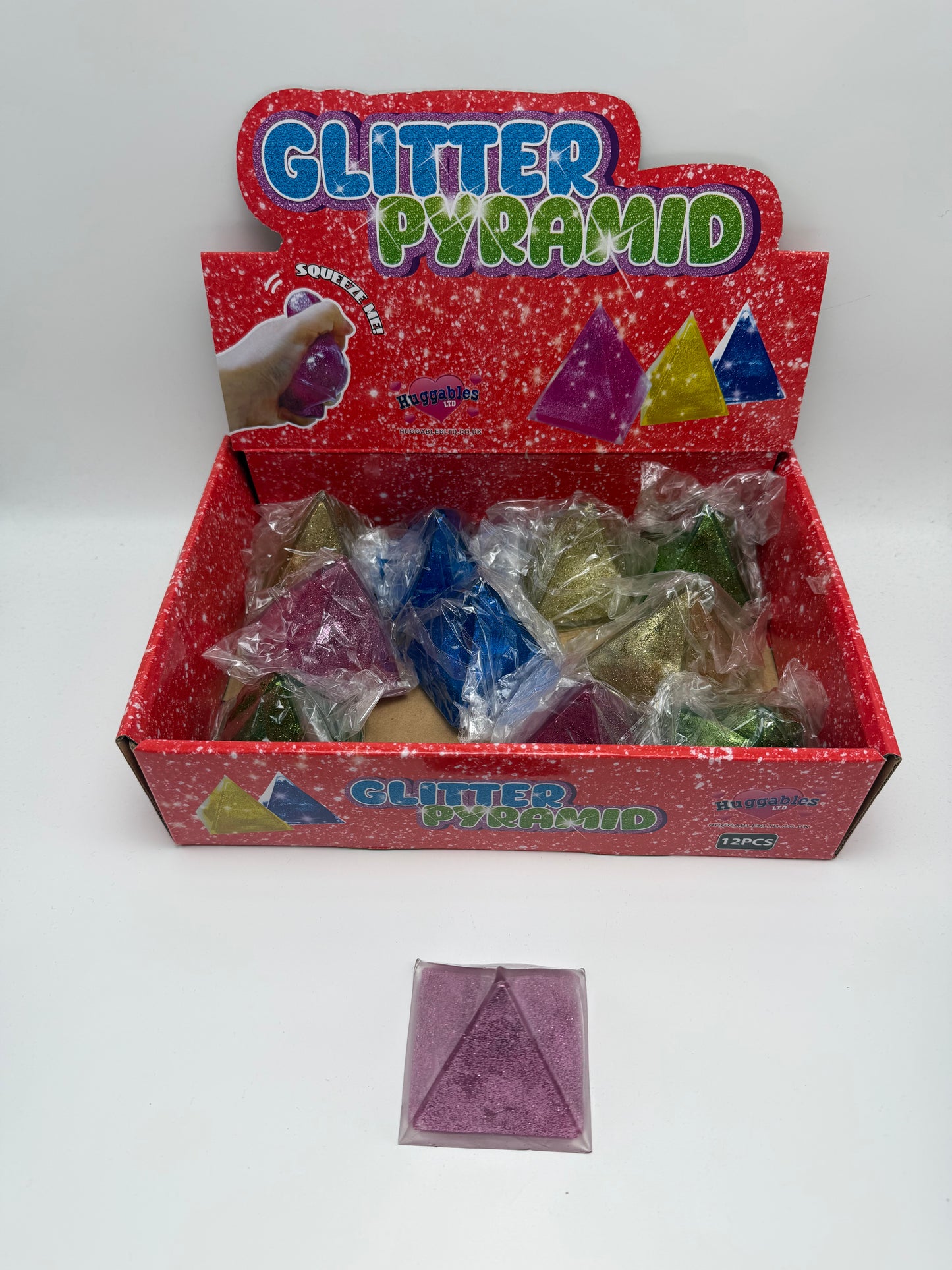 Glitter Sugar Pyramid