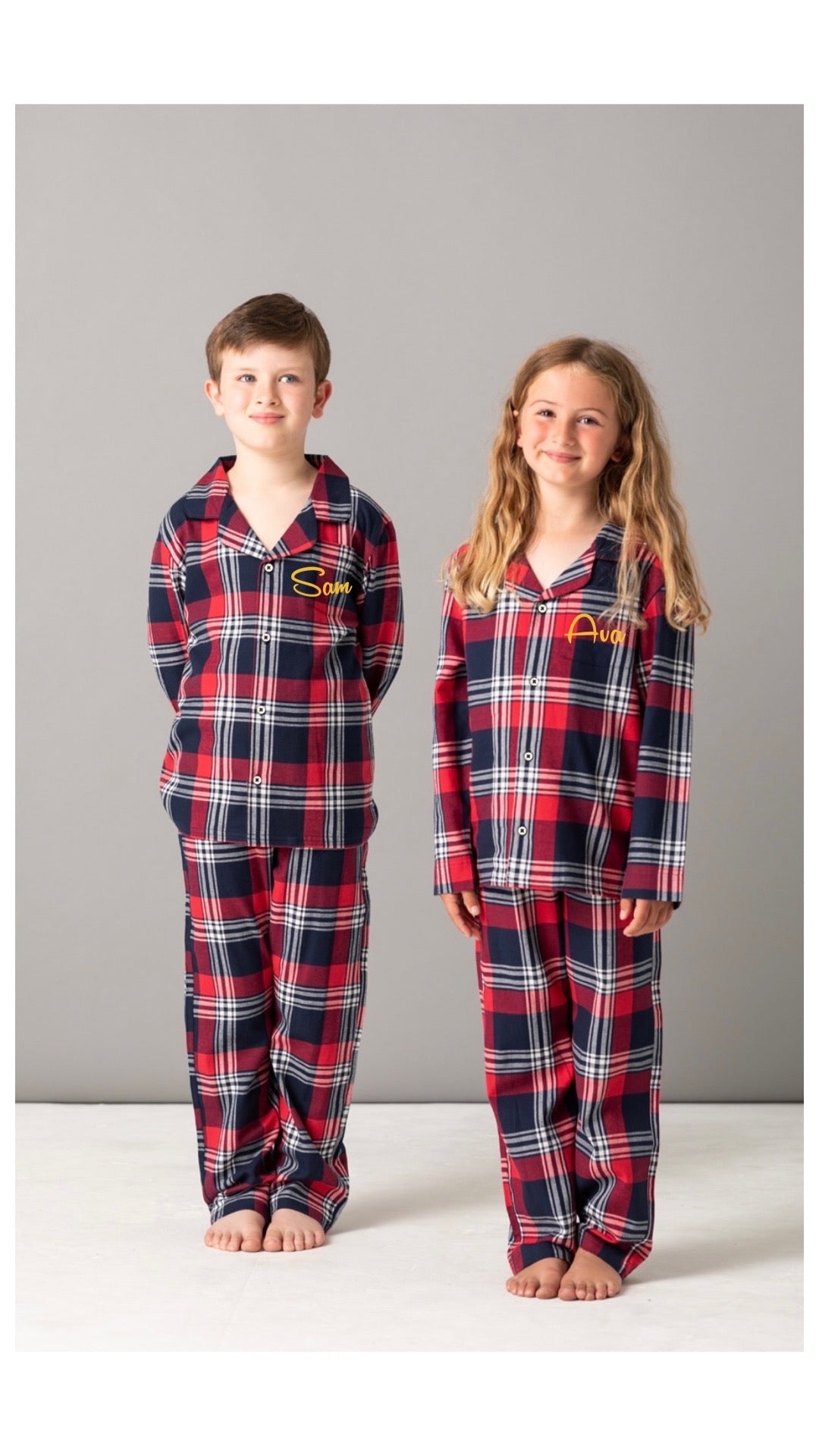 Family Matching Tartan Pyjamas