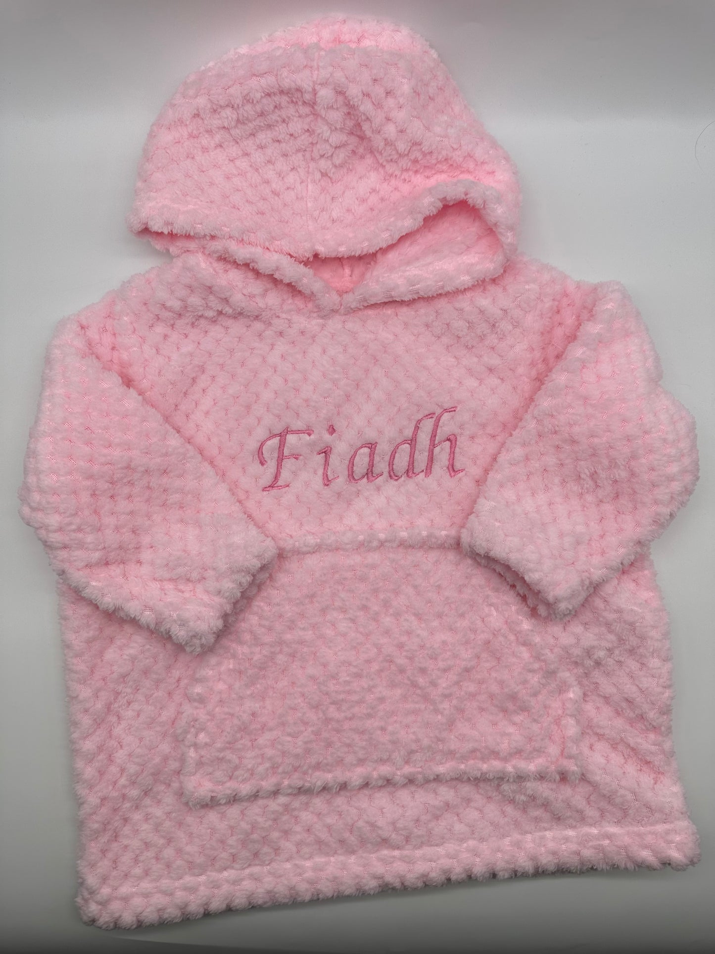 Embroidered Baby Waffle Hoodie