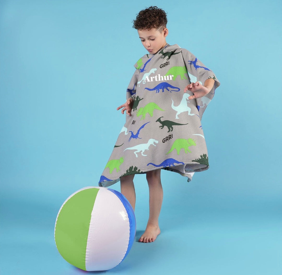 Embroidered Quick Dry Towelling Swim/Beach Covers