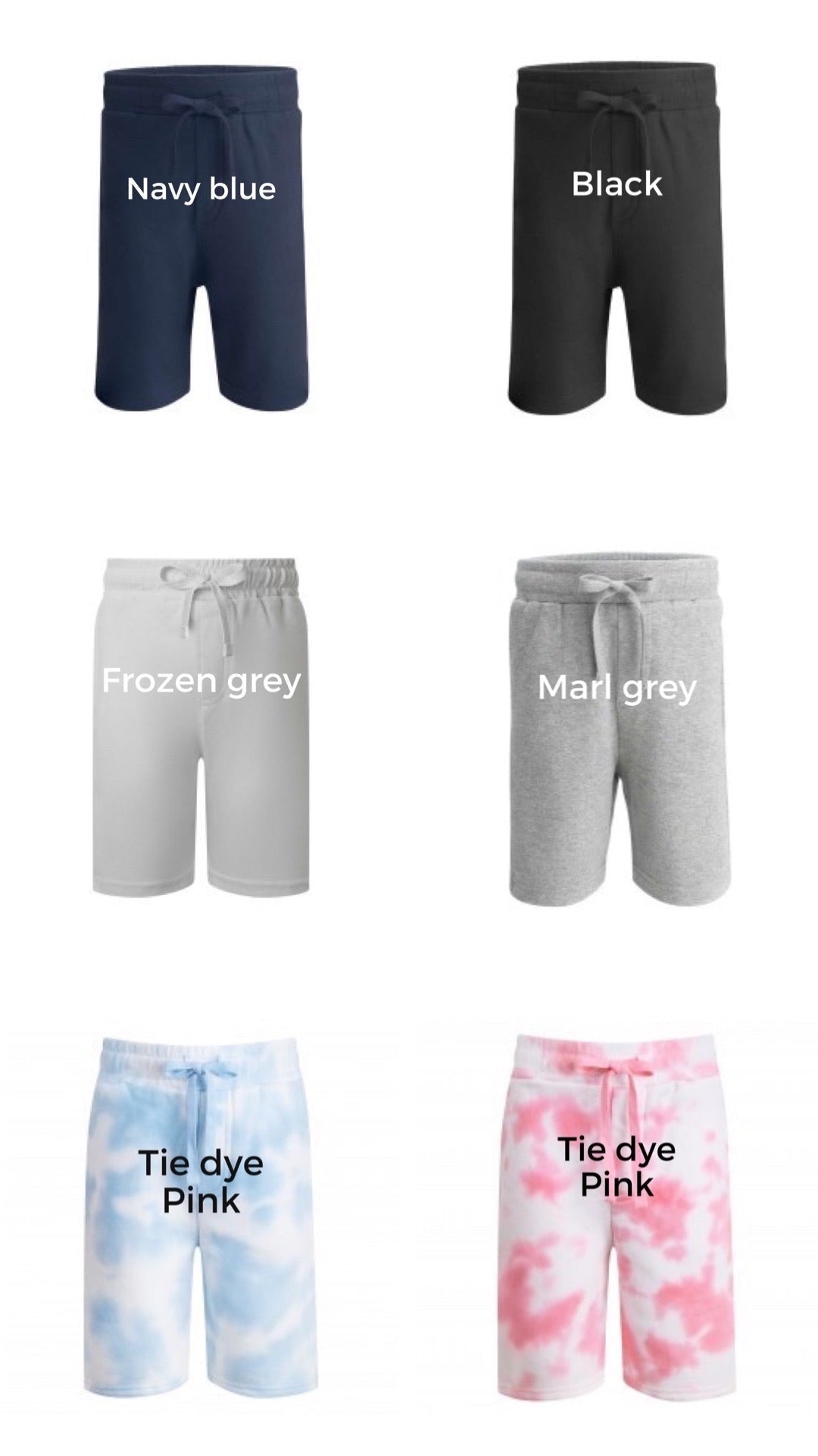 Mix & Match Classic T-Shirt & Shorts Set