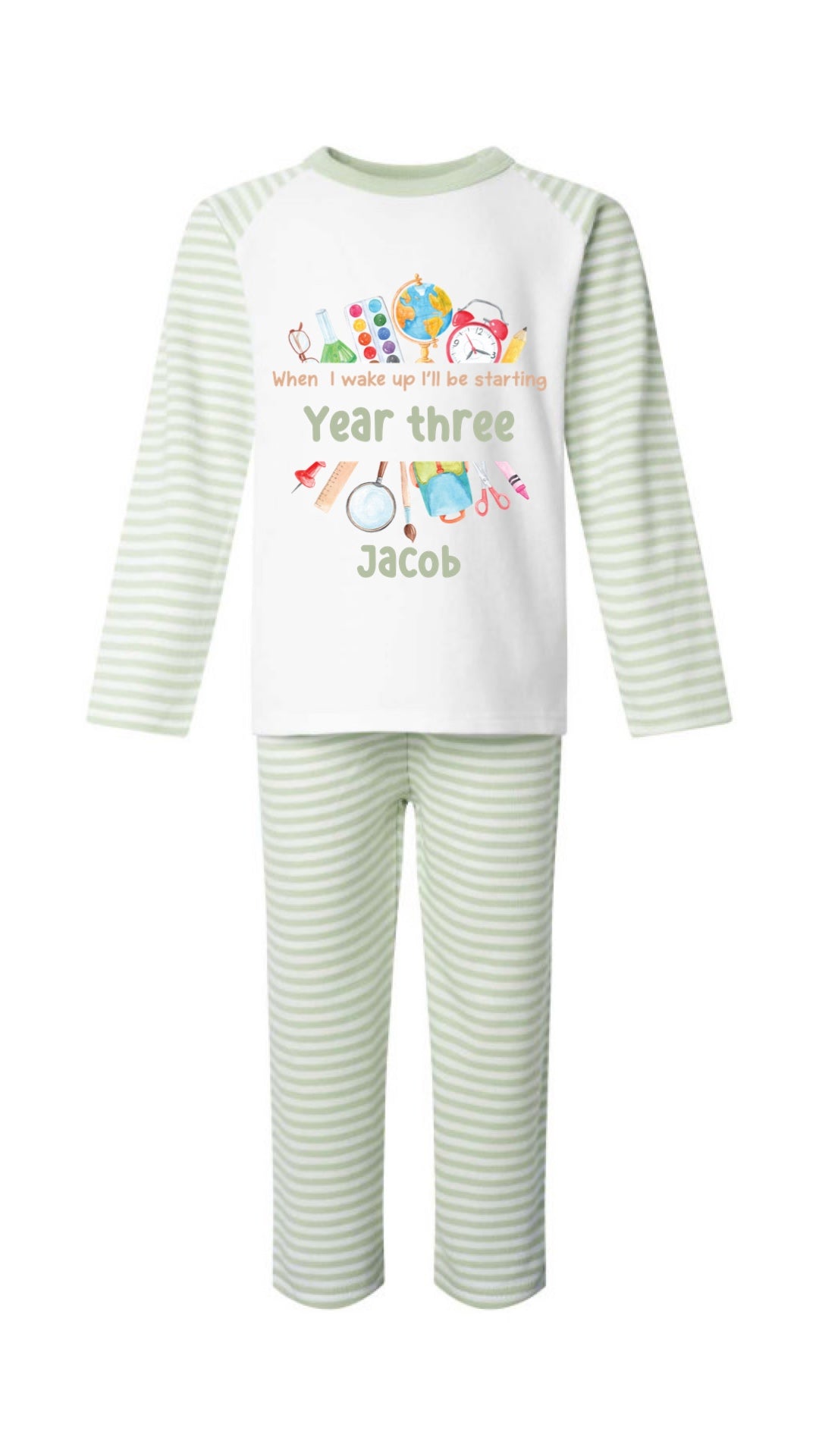 Sage Green School Pyjamas