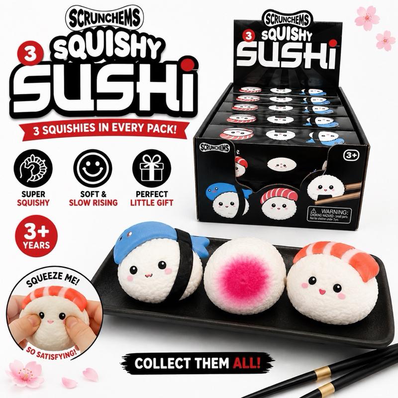 Scrunchems Squishy Sushi