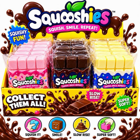 Chocolate Bar Slow Rise Squishy - Me And You You And Me Co 