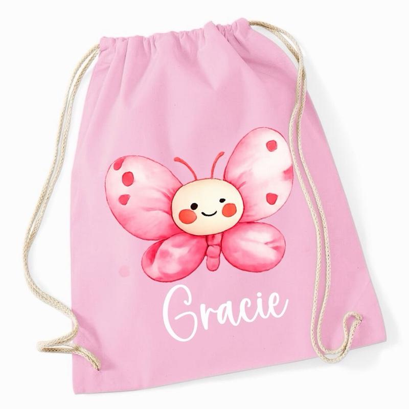 Personalised Cute Animal Gym Bag - various colours and animals to choose from - Me And You You And Me Co 